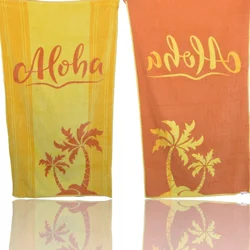 Peškir za plažu Aloha, 93x170cm, Narandžasti
