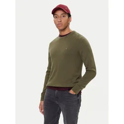 Tommy Hilfiger Pulover MW0MW28046 Zelena Regular Fit