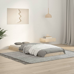 Okvir kreveta 75 x 190 cm mali od masivne borovine