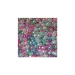Kašaste perle (seed bead) 8/0 -3 mm pastelna šarena