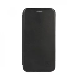 Vennus Elegantna knjigovita futrola za Motorola Moto G100/Edge S - Crna KP27847