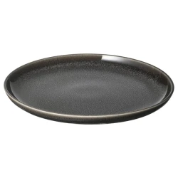GLADELIG Desertni tanjir, tamnosiva, 20 cm