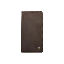 Maska za telefon LEATHER RETRO FLIP za Iphone 11 Pro (5.8), Tamnobraon