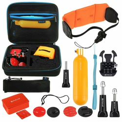 Puluz 13 in 1 Accessories Ultimate Combo Kits for sports cameras PKT13