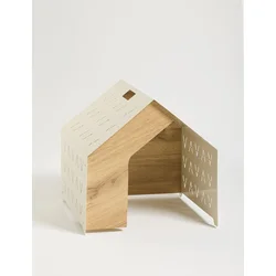 Hanah Home Kućica za kućne ljubimce Vidar, 50x50x50 cm, Krem