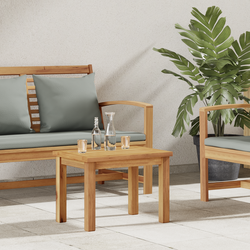 Kava Stol Smeđa 50 x 35 x 36 cm Čvrsto teak drvo