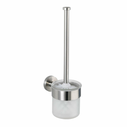 WENKO 19614100 - WC četka BOSIO MATT 10x14 cm inox/srebrna/satin