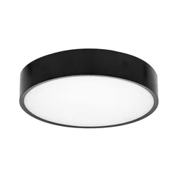 Ecolite WMAT300-15W/CR - LED plafonjera MARTIN LED/15W/230V IP65 crna