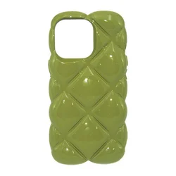 Maska za telefon BUBBLE CASE za Iphone 13 Pro, Zelena