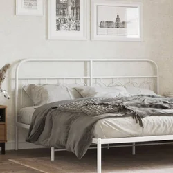 vidaXL vidaXL Kovinsko vzglavje belo 193 cm, (21242902)