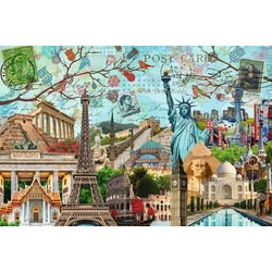 Ravensburger Slagalica Veliki gradovi, kolaž, 5000 Delova