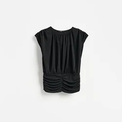 Reserved - Bluza sa dekorativnim naborima