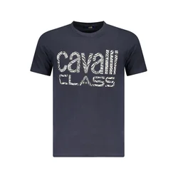 Cavalli Class Muška majica TXT61DJD060, Teget