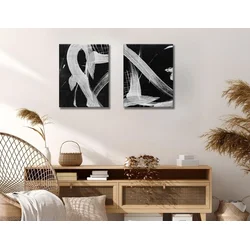 Wallity Zidna dekoracija IDC07, 30x40 cm, 2 Komada