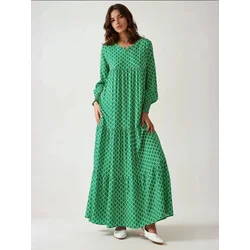 Hiccup Obleka Maxi zelena
