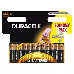 Duracell Basic AAA 12 pcs