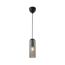 Nordlux - Luster na sajli MIELLA 1xE27/25W/230V zadimljena