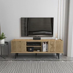 Hanah Home TV Komoda Ekvador, 154,4x56,6x31,3 cm, Hrast