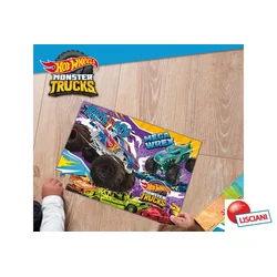 Slagalica Lisciani 48Pcs Hot Wheels 2U1 Slozi I Oboji 104765