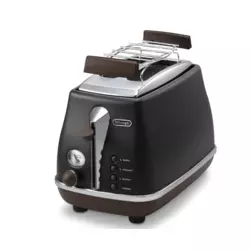 DELONGHI toaster Iconia Vintage CTOV2103.BK, crni