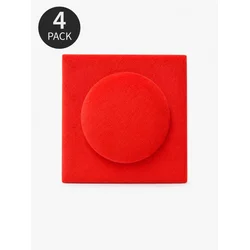 Sinsay - Tapacirani zidni paneli u obliku blokova 4 pack - crvena