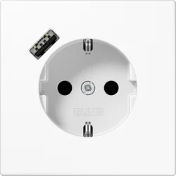 Jung Jung SCHUKO vtičnica LS1520-18AWW, (20888131)