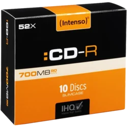 Intenso CD-R 700MB (80 min.) pakovanje od 10 komada Slim Case