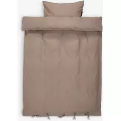 Posteljina ispr.pamuk 140x200 t. pesak KR