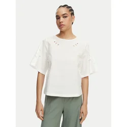Weekend Max Mara Bluza Targa 2615941102 Bela Regular Fit