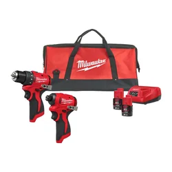 Milwaukee M12 BLPP2D-202B set brezkrtačnih orodij