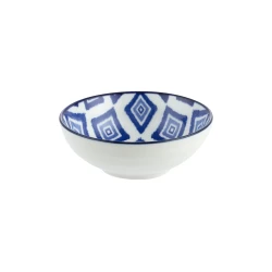 MADAME COCO Reve Bleu Činija za serviranje, 12x4cm, Plavo-bela