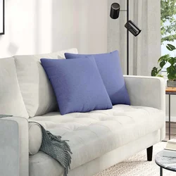 Jastučići za sofu 2 pcs Traper plava 45 x 45 cm tkanina