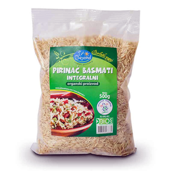 Organski integralni basmati pirinač, 500g