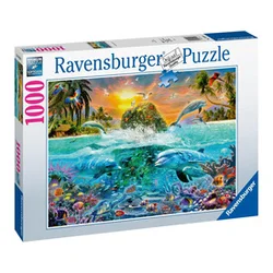 Ravensburger Puzzle 1000 kosov - Podvodni otok