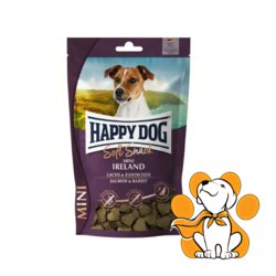 Happy Dog Soft Snack Mini Ireland Salmon & Rabbit 100g, Poslastice Za Male Pse
