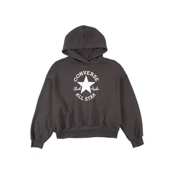 CONVERSE Majica CHUCK PATCH  antracit / bela