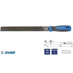Turpija za metal pljosnata 250mm fina 760HS UNIOR