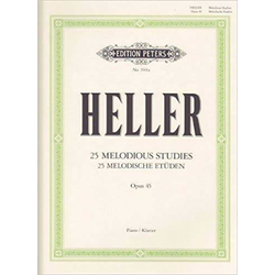 HELLER:25 MELODIOUS STUDIES OP.45