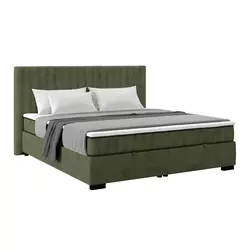 Box Krevet Maya C 200/220 cm , maslinasto zelena