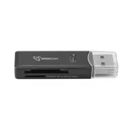 Card reader SBOX CR-01 za microSD/SD//MMC - USB 3.0