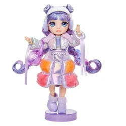 Modna lutka Rainbow High Winter Wonderland Violet - vijolična, 28 cm (514558)