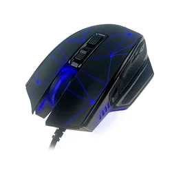 Tracer Gaming žičani miš Gamezone Space, Optički, 7200 DPI, RGB, Crni