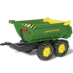 Prikolica Rolly Toys Halfpipe John Deere 122165