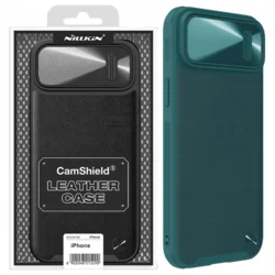NILLKIN Maska za telefon iphone 14 Pro Max Leather S zimzelena