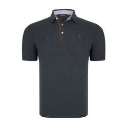 T9582 DEWBERRY MENS T-SHIRT-ANTHRACITE