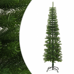 Umjetno usko božićno drvce sa stalkom 180 cm PE