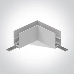 BIJELI MIDI MAGNETSKI KUT ZA DM42001B / DM42002B ŠINE