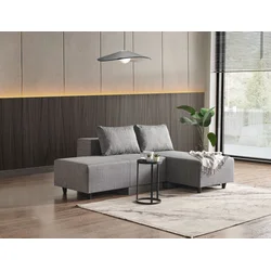 ATELIER DEL SOFA Ugaona garnitura Poly M Grey