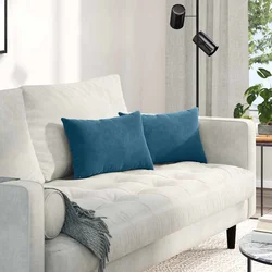 Jastučići za sofu 2 pcs Plava 50 x 30 cm Kordura tekstil