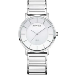 Bering 19535-754 Ladies Watch Ceramic Solar 35mm 3ATM